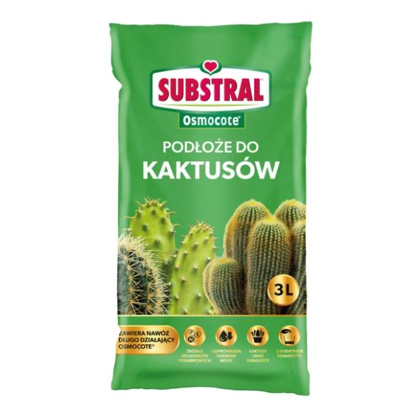 SUBSTRAL zemlja za kaktuse 3l