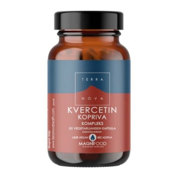 TERRANOVA Kvercetin kopriva kapsule 50kom