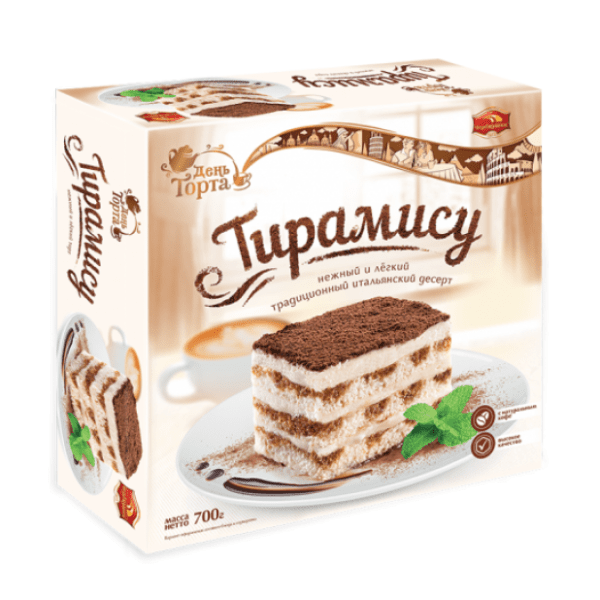 DEN TORTA Tiramisu trajni kolač 700g
