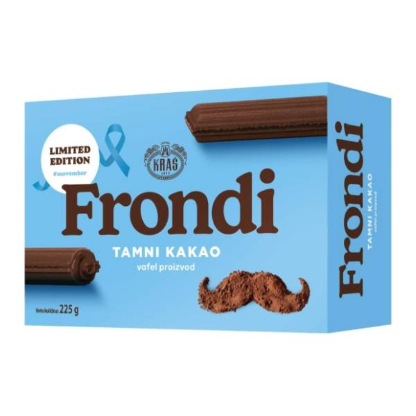 Vafl KRAŠ Frondi tamni kakao punjenje  225g