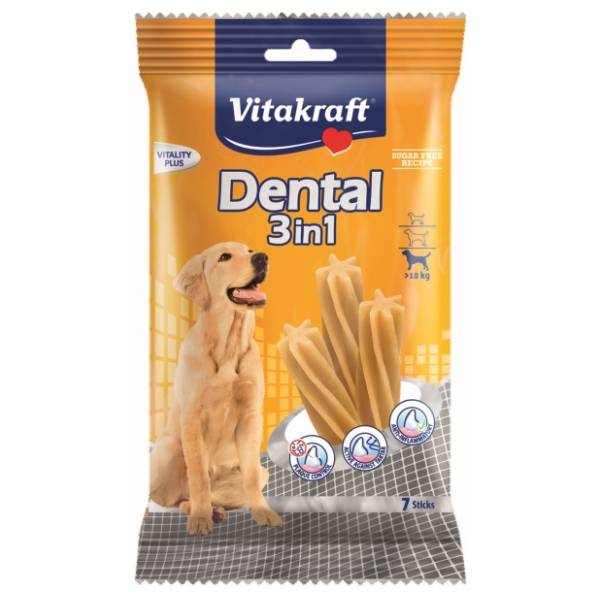 VITAKRAFT Dental poslastica za pse 3u1 180g