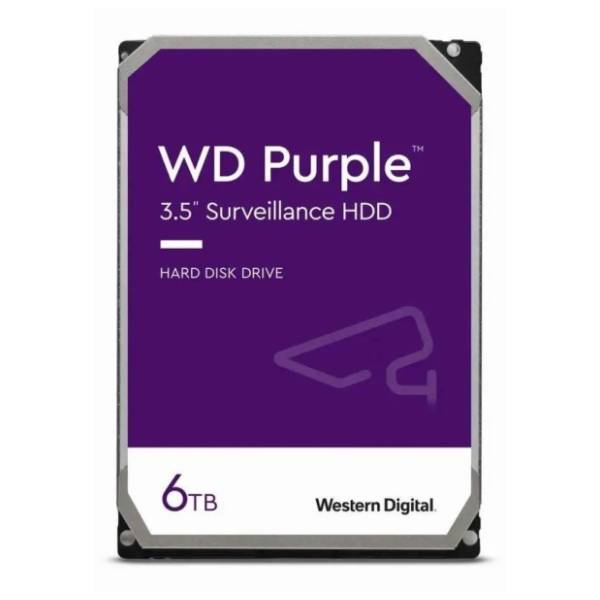 WESTERN DIGITAL hard disk 6TB (WD62PURZ-85B3AY0) Purple