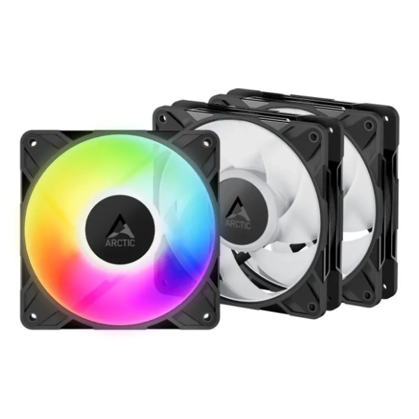 ARCTIC P12 Pro A-RGB Black (3u1) ventilator za PC