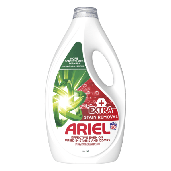 ARIEL Extra clean tečni deterdžent za veš 50 pranja (2,25l)