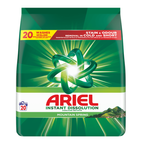 ARIEL Mountain spring deterdžent za veš 20 pranja (1,3kg)
