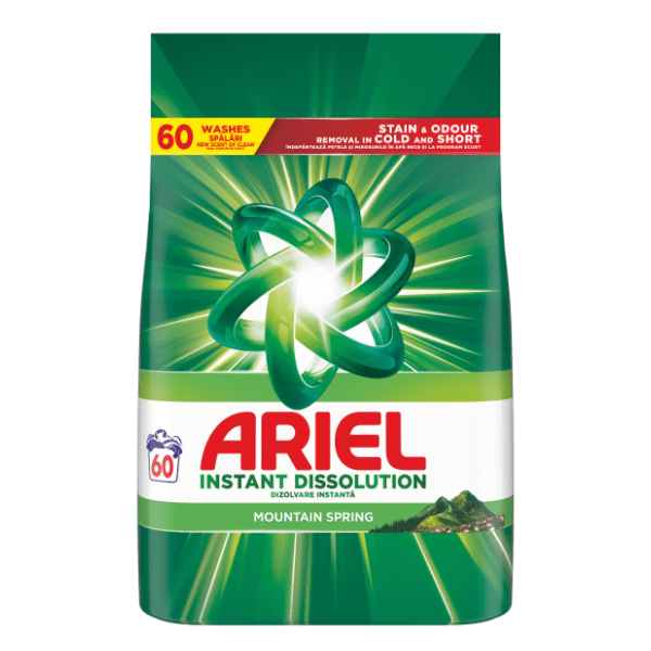 ARIEL Mountain spring deterdžent za veš 60 pranja (3,9kg)