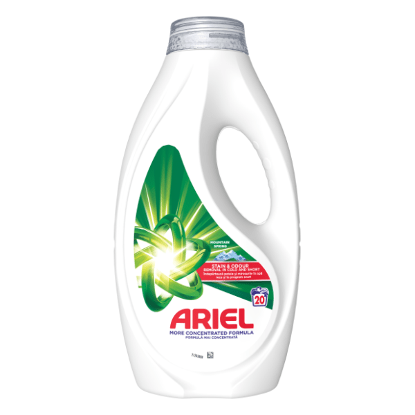 ARIEL Mountain spring tečni deterdžent 20 pranja (900ml)