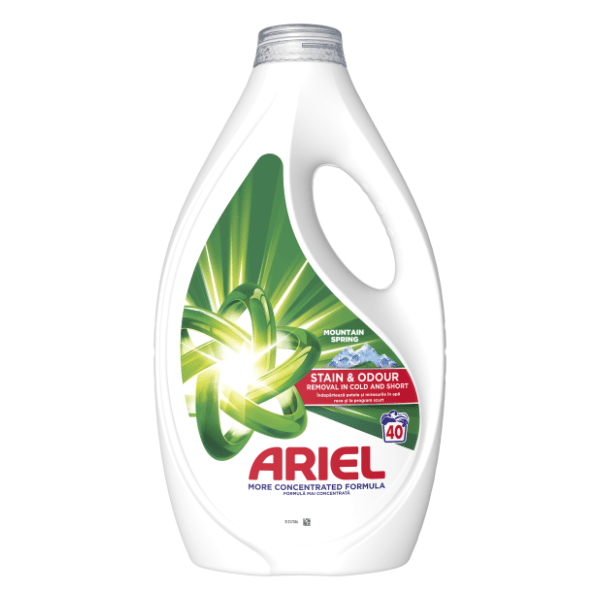 ARIEL Mountain spring tečni deterdžent 40 pranja (2,2l)