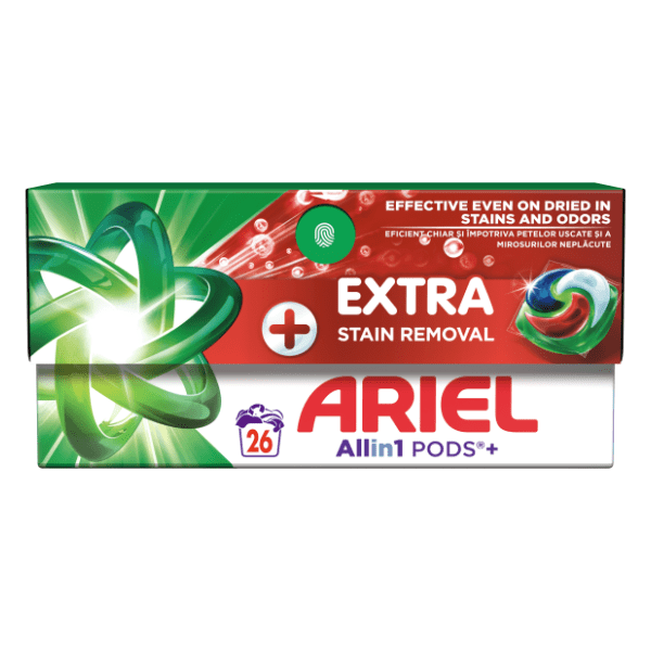 ARIEL PODS Extra clean kapsule za veš 26kom