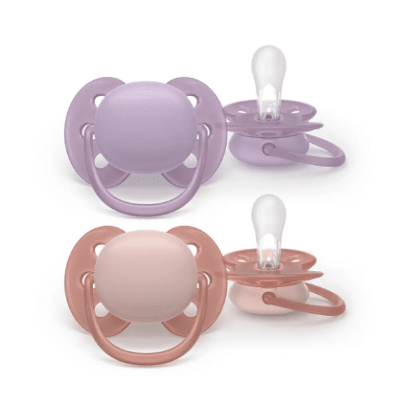AVENT duda Soft (6-18m) lila nude 2kom