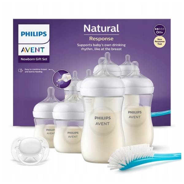 AVENT Natural Response set flašica 4kom četka i cucla