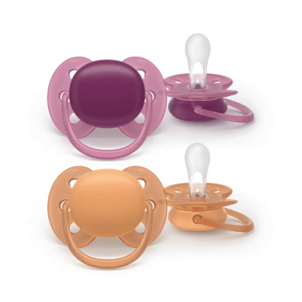 AVENT varalica Soft (18m+) narandžasta i lila 2kom