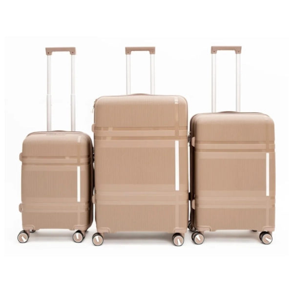 BOLZZ set kofera voyage roze 3kom