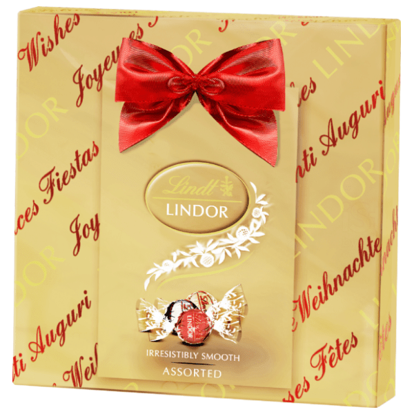 Bombonjera LINDT Lindor assort giftbox 287g