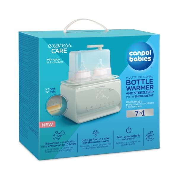 CANPOL BABIES grejač sa termostatom i sterilizatorom 7u1
