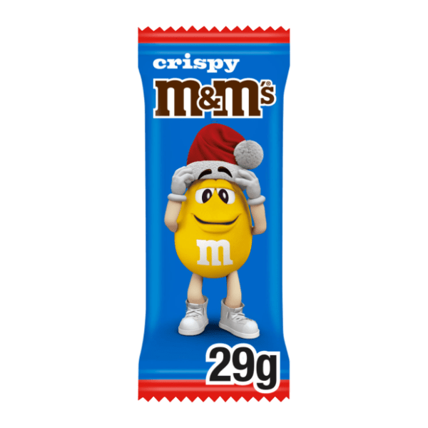 Čokoladica M&M's Crispy Santa 29g