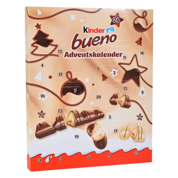 Čokoladice KINDER BUENO Adventski kalendar 181g