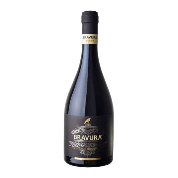 Crno vino ĐORĐEVIĆ Bravura 0,75l
