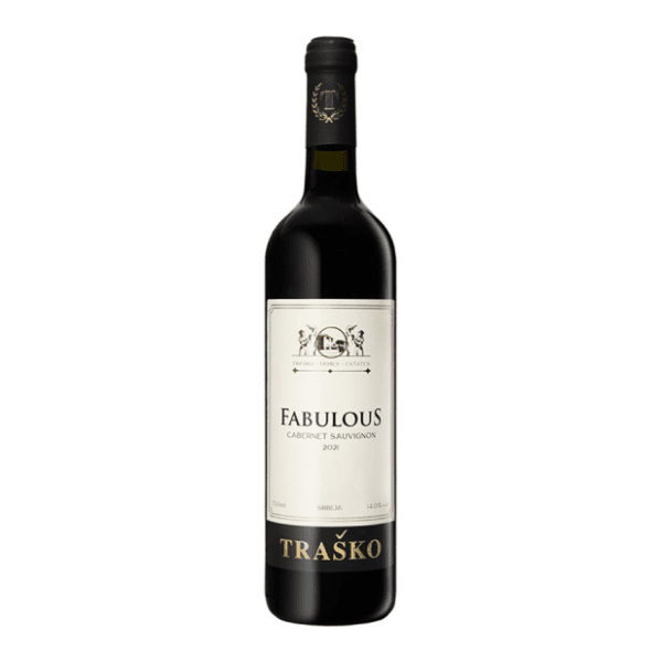 Crno vino TRAŠKO Fabulous Cabernet Sauvignon 0,75l