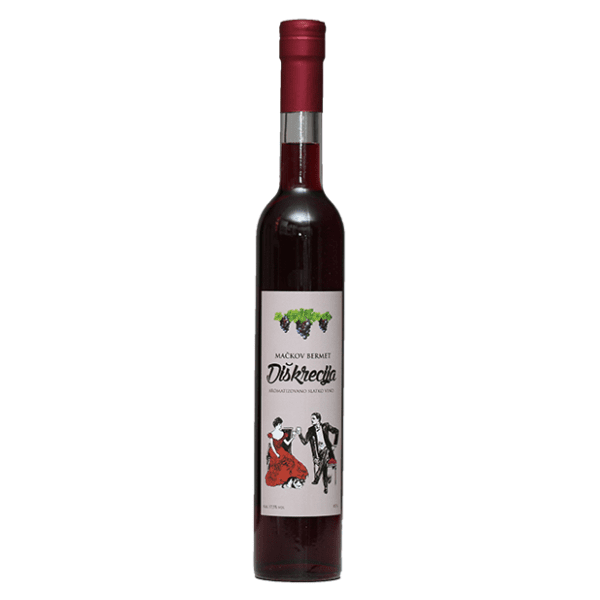 Crveno vino MAČKOV PODRUM Diškrecija 0,5l
