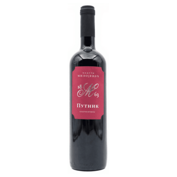 Crveno vino MILOJEVIĆ Putnik 0,75l