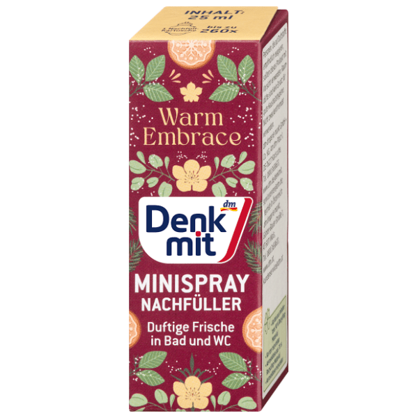 DENKMIT mini osveživač u spreju warm embrace 25ml