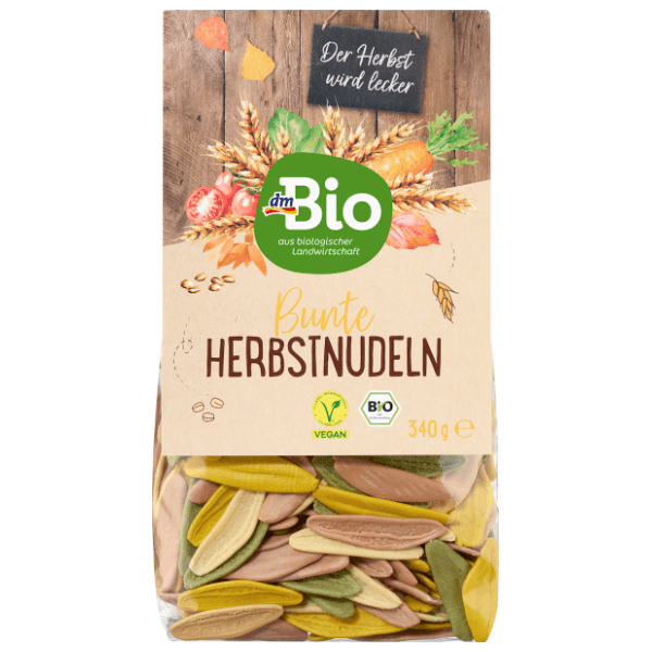 DM BIO osušena durum testenina sa povrćem 340g