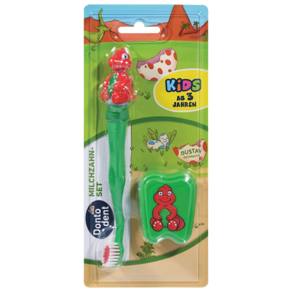 DONTODENT Kids  dvodelni set za mlečne zube 3g
