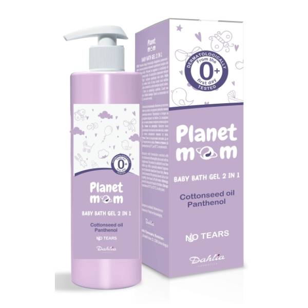Gel za kupanje DAHLIA Planet mom 400ml