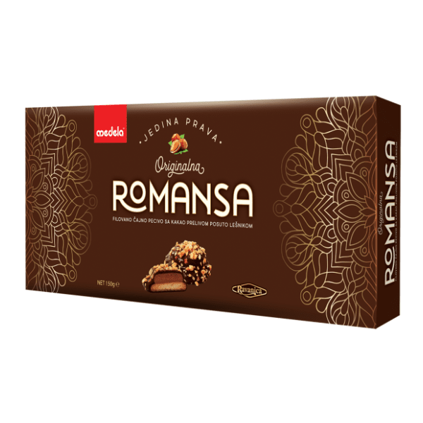 Keks ROMANSA lešnik 150g
