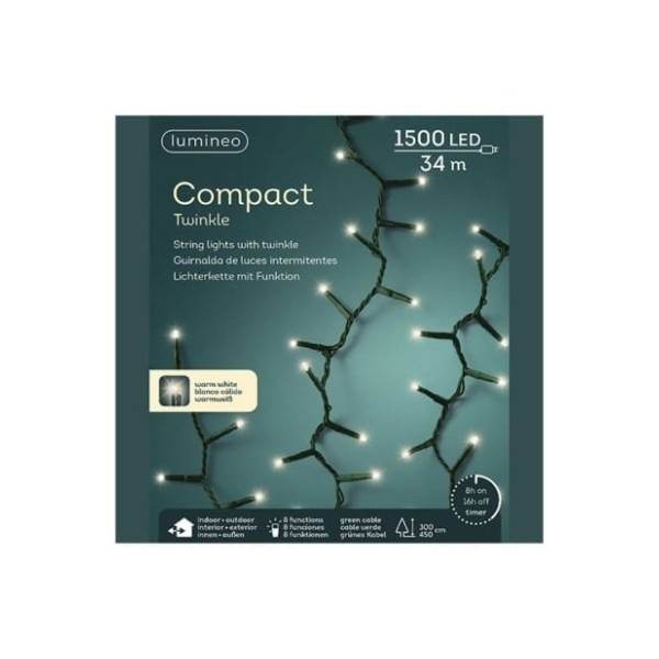 Lampice LED LUMINEO 495357 34m