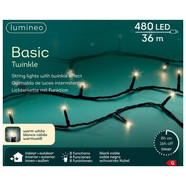Lampice LED LUMINEO 494186 36m
