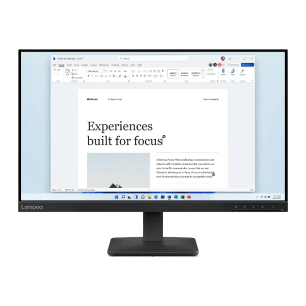 LENOVO monitor 23.8" IPS L24-4e
