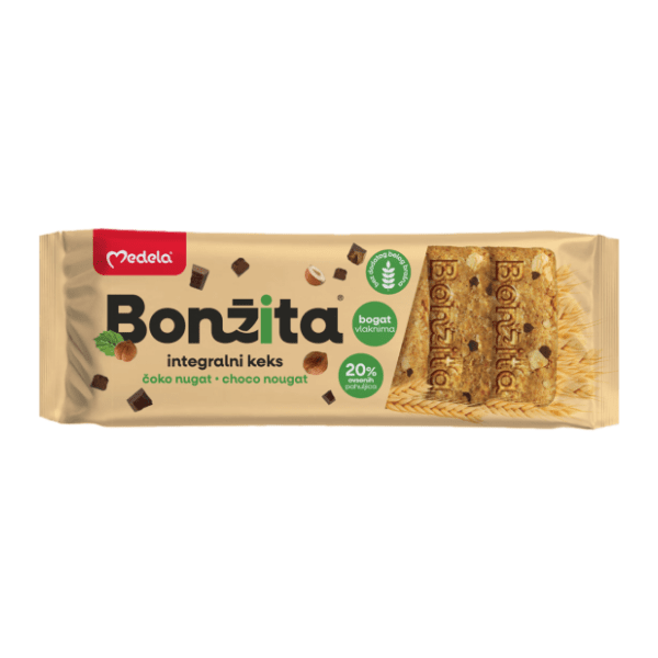 MEDELA Bonžita integralni keks čoko nugat 120g