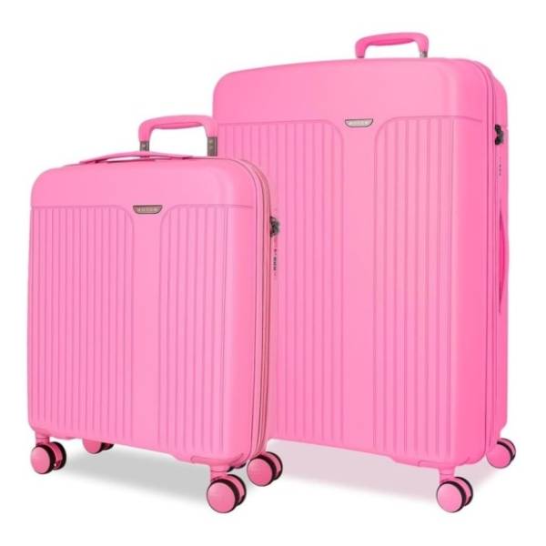 MOVOM set kofera pink 2kom