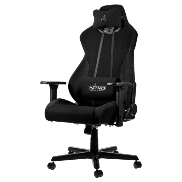 NITRO CONCEPTS S300 Stealth Black gejmerska stolica