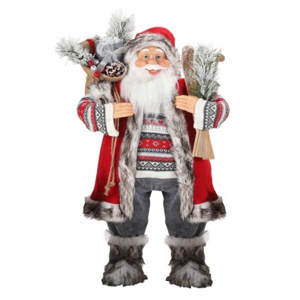 Novogodišnja figura Deda Mraz 40cm MILENIJUM