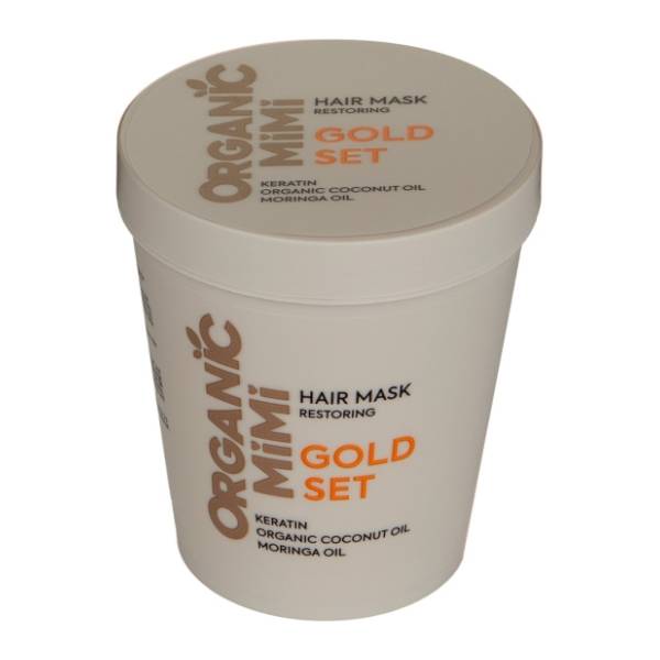 ORGANIC MIMI Gold set keratin maska za kosu 200ml