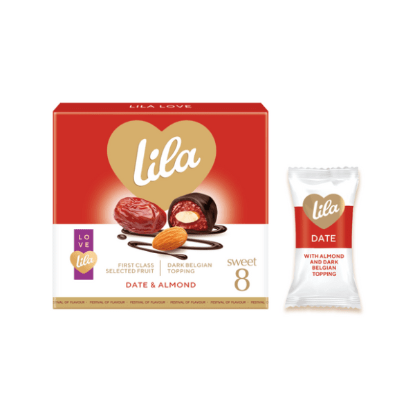 Praline LILA suva urma sa bademom u kakao prelivu 200g