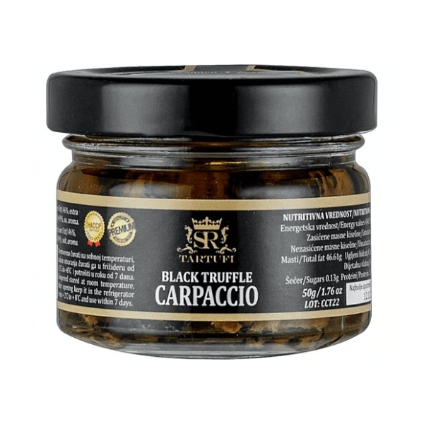 Preliv TARTUFI SR Carpaccio crni 50g