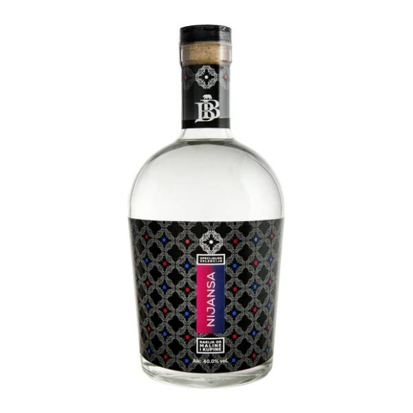 Rakija BB malina i kupina 0.7l