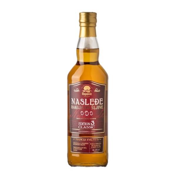 Rakija BLAGOJEVIĆ šljiva 3 yo 0,7l 