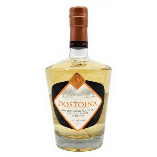 Rakija DOSTOJNA medovina 0,7l