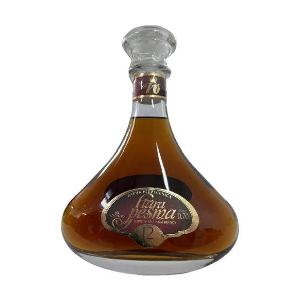 Rakija STARA PESMA šljiva 12 yo 0,7l 
