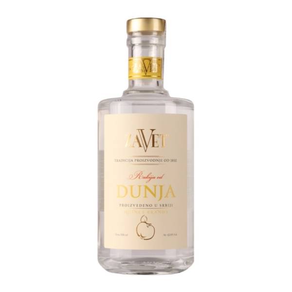 Rakija ZAVET dunja 0,7l
