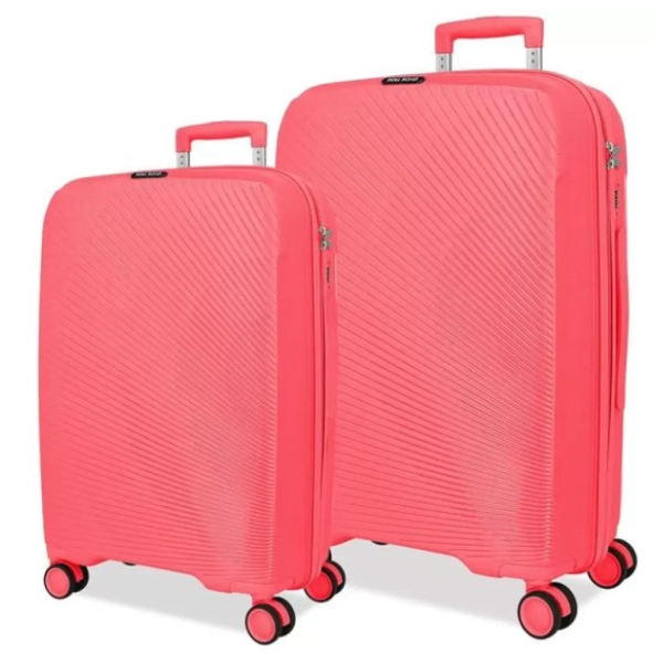 ROLL ROAD set kofera roze 2kom