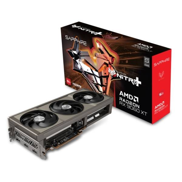 SAPPHIRE AMD Radeon RX 9060 XT OC NITRO+ 16GB GDDR6 128-bit grafička kartica