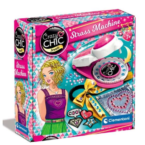 Set za devojčice Crazy Chic Strass CLEMENTONI 