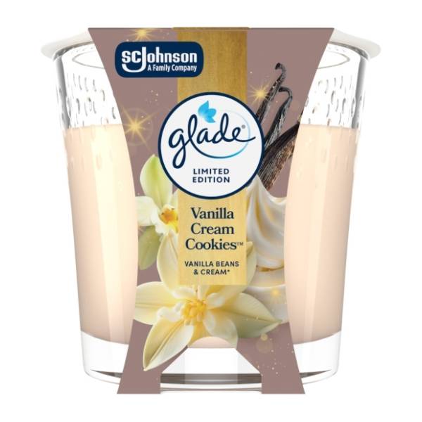 Sveća GLADE vanila 112g