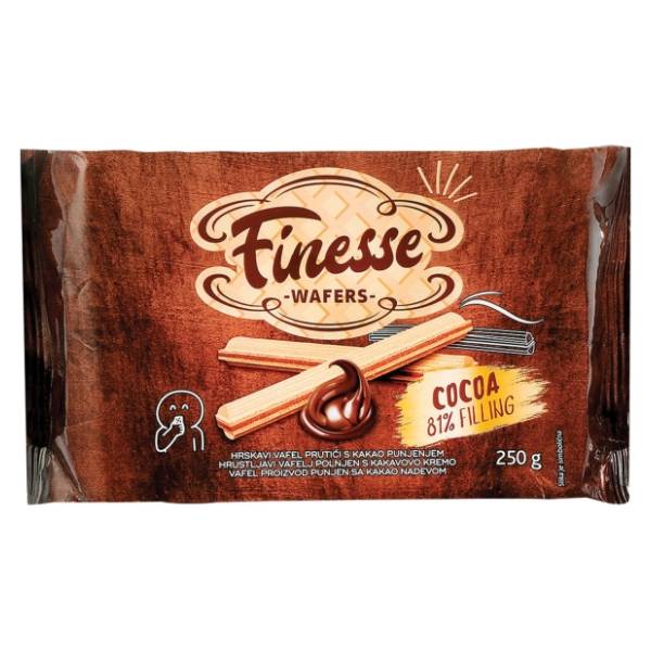 Vafl prutići FINESSE kakao 250g